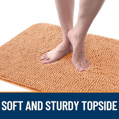 OLANLY Dog Door Mat for Muddy Paws 44x24, Super Absorbent Chenille Mud Mat - Image 4
