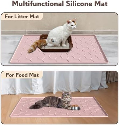 Garoopion Silicone Cat Litter Mat 34×22 inch - Image 6