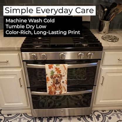 Caroline's Treasures Dogue de Bordeaux Dogs Kitchen Towel 15x25 in - Image 6