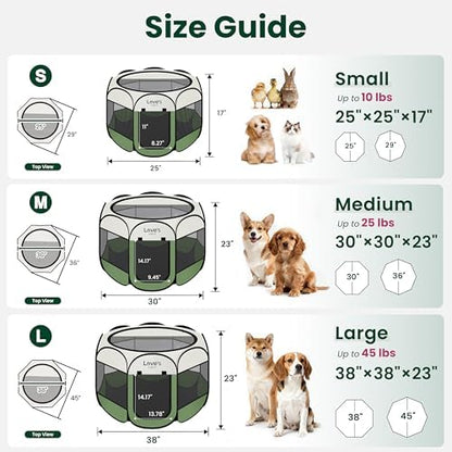 Love's cabin Pet Puppy Dog Playpen, Large Dog Tent Crates Cage Indoor/Outdoor - Image 2