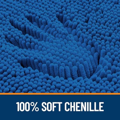 OLANLY Large Bathroom Rugs 47x32, Extra Soft Absorbent Chenille Bath Rugs - Image 3