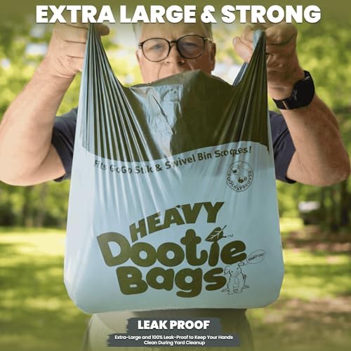 HEAVY Dootie Bags with EZ Tie Handles. Clean and Convenient - Image 5