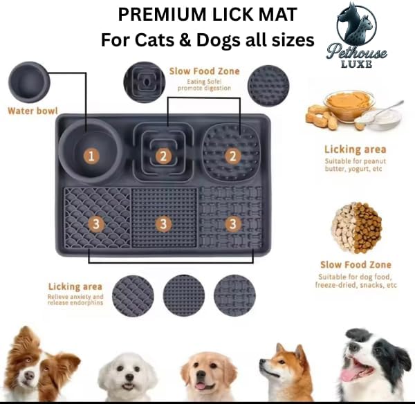 Silicone Dog & Cat Lick Mat - Image 3