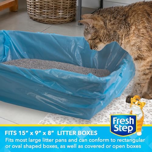 Fresh Step Drawstring Cat Litter Liners, 2.5 ft x 17 in - Image 3