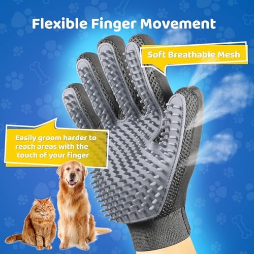 Pet Hair Removal Glove with 255 Silicone Tips - Image 4