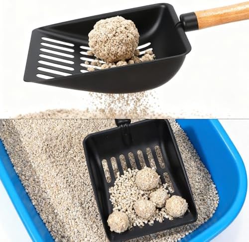 Cat Litter Scoop, Metal Litter Scoop, Short - Image 7