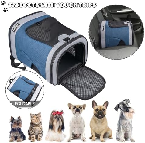 Jespet Soft Pet Carrier Outdoor Backpack - Image 6