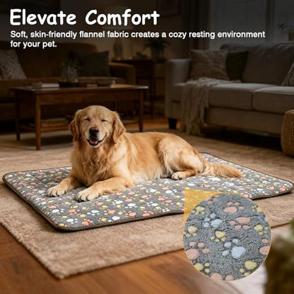 Washable Dog Bed Mat, Upgraded Non-Slip Durable Dog Bed, Soft and Comfortable - Image 2