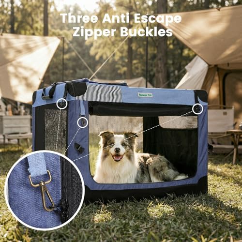 Gardner Pet Soft Collapsible Dog Crate - Image 3