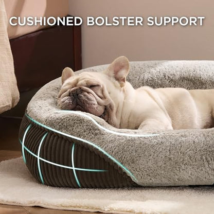 Bedsure Washable Dog Bed Medium Size Dog Rectangle Big Pet Bed - Image 2