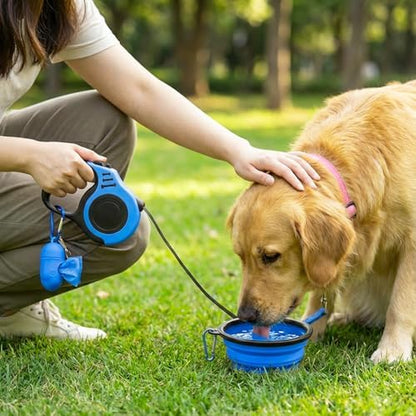 PETIMP Retractable Dog Leash Lightweight 16FT Leash Set - Image 2