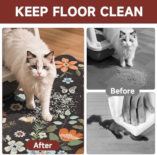 Cat Litter Mat, Traps 100% Litter - Image 3