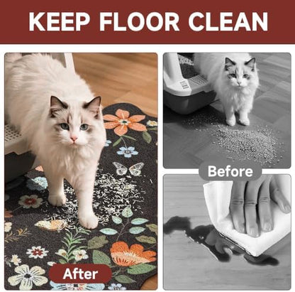 Cat Litter Mat, Traps 100% Litter - Image 3
