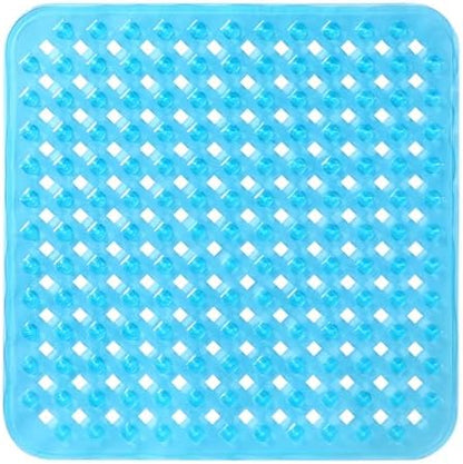 Yimobra Square Shower Mat Non Slip, Super Strong Suction Cups, Machine Washable by Yimobra