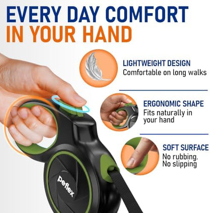 20.1 ft Retractable Dog Leash for Dogs 10–100 lbs - Image 3
