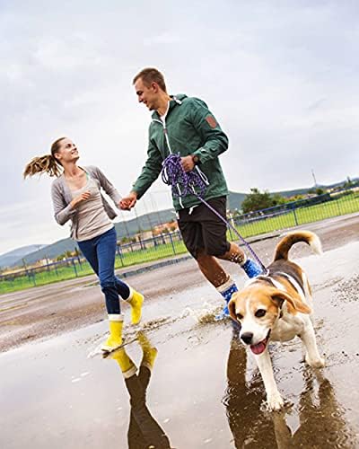 100FT Extra Long Leashes for Dog Training, Reflective Threads Check Cord Recall - Image 7