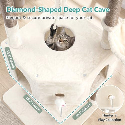 Cat Tree, 81.1" Skyward Corner Cat Tower - Image 2