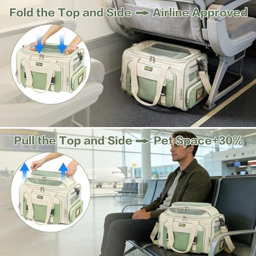 Cozy Cruiser Pet Carrier with Wheels - Image 6
