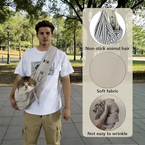 Dog Sling Carrier Soft Breathable - Image 5