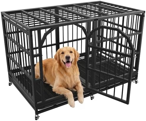 Asee'm 48 Inch Heavy Duty Dog Crate by Aseem