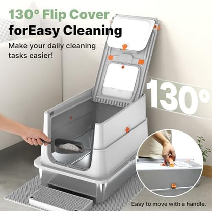 Stainless Steel Litter Box - Image 3