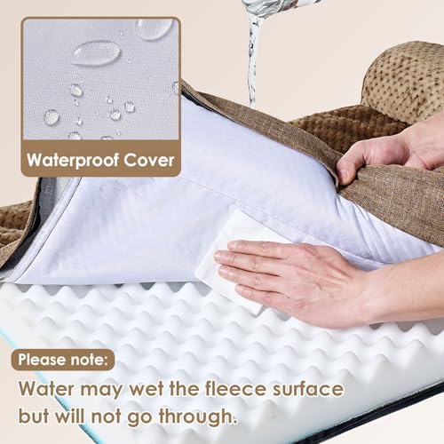 EHEYCIGA Extra Large Dog Bed Othorpedic, Memory Foam XL Dog Bed - Image 3