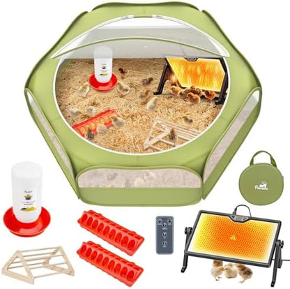 Pawaboo 6-in-1 Chicken Brooder Box by Pawaboo
