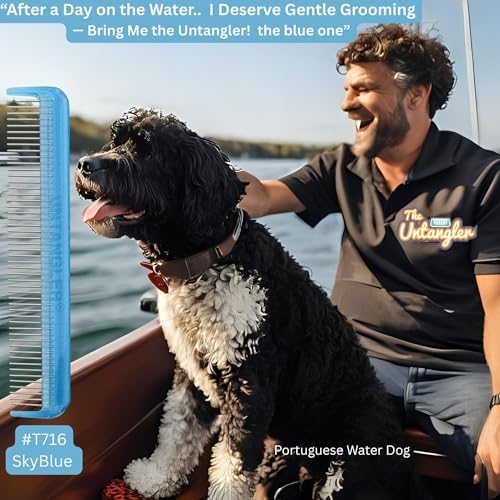 Pet comb with silky smooth rotating teeth - Image 6