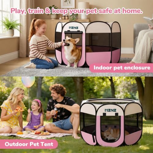 Dog Cat Small Animal Puppy Playpen Crate - Image 5
