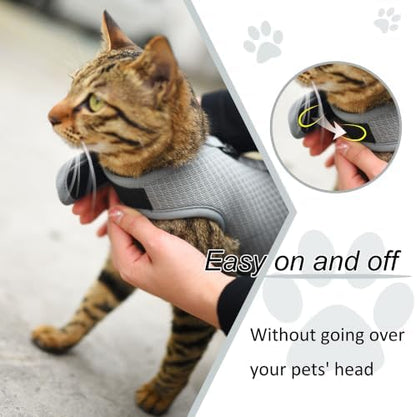 Cat Harness and Leash Set for Walking Escape Proof - Image 4