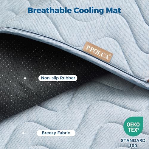 PPOLCA Waterproof Cooling Mat for Small Dogs 18x24 - Image 6
