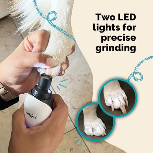 LuckyTail Dog Nail Grinder, Whisper-Quiet, Low-Vibration Trimmer - Image 4