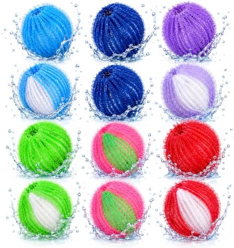 Pet Hair Remover for Laundry, Reusable Pet Hair Remover for Washing 12 Pack by Unknown