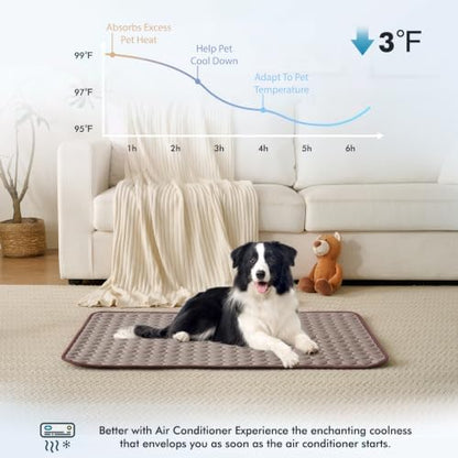 MICROCOSMOS Summer Cooling Mat & Sleeping Pad- Water Absorption Top, Materials - Image 2