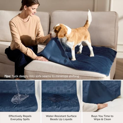 Bedsure Waterproof Bed Cover for Bed and Dogs Quick Drying - Image 2