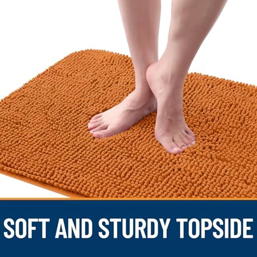 OLANLY Dog Door Mat for Muddy Paws 59x32, Super Absorbent Chenille Mud Mat - Image 4