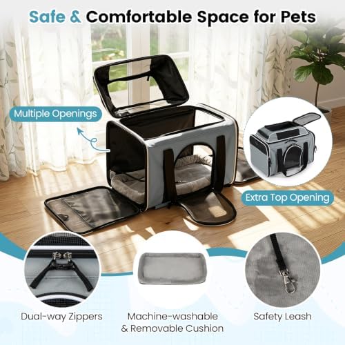 Giantex Top-Expandable Pet Carrier - Image 4