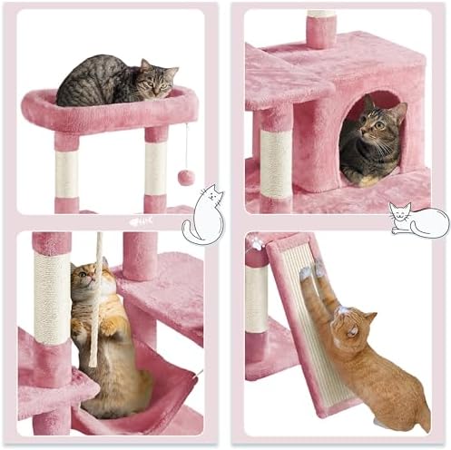 Yaheetech 63in Sturdy Large Cat Tree - Image 3