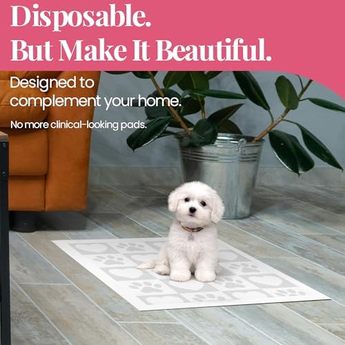 Pupiboo Disposable Dog and Cat Training Pads – 23x23 in Highly Absorbent Pee - Image 6