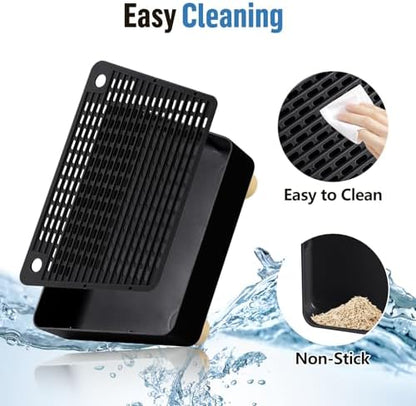 Extra Large Cat Litter Box Step Ramp, Cat's Litter Catcher Mat - Image 5