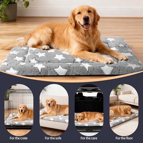 Dog Bed Mat, Reversible Crate Pads - Image 5