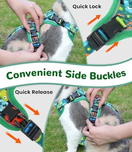 Halypet Cat Harness and Leash Set, Escape Proof Adjustable Harness - Image 5
