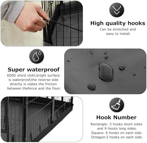 PJYuCien Octagon Playpen Bottom Pad - Image 5