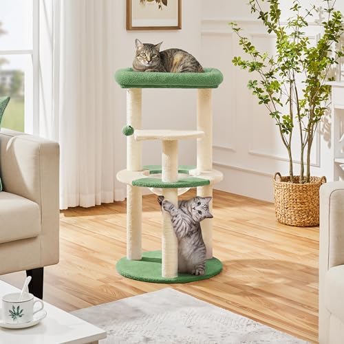 Yaheetech Cat Tree, 35.5in Cat Tower - Image 2