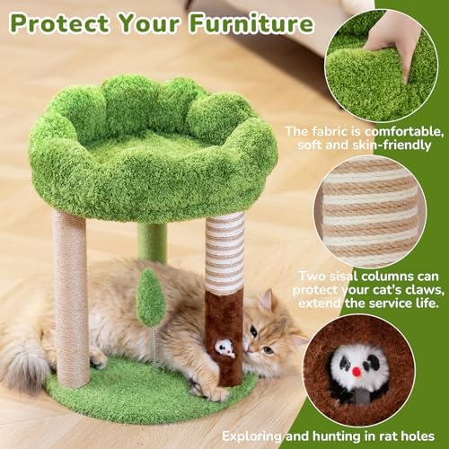 Woochpet 20" Small Cat Tree - Image 2