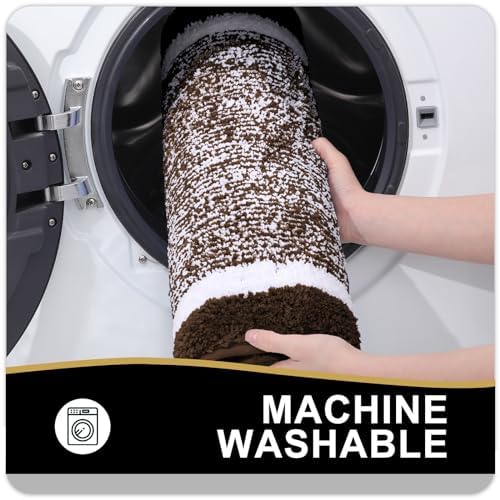 OLANLY Bathroom Runner Rugs 47x24, Long Bath Mats - Image 5