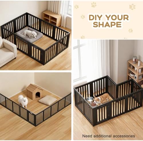 Dog Playpen Indoor, Puppy Playpen, 10 Panels - Image 7