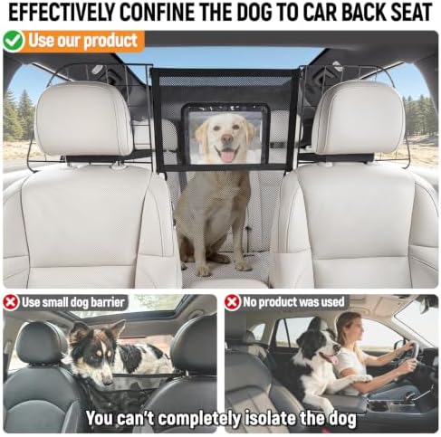 YJGF Dog Car Barrier, Car Net Divider - Image 2