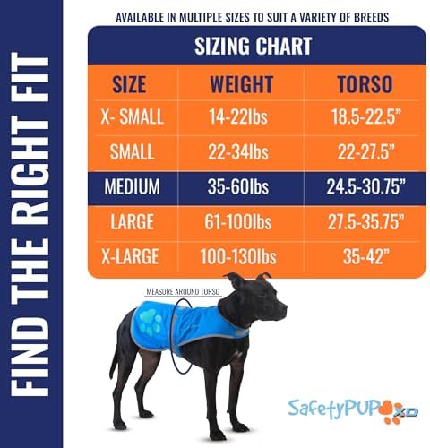 Reflective Dog Vest, Hi Vis Safety Gear - Image 2