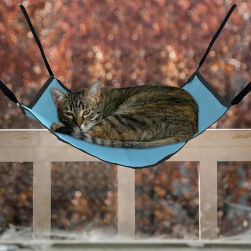 Cat Hammock for Cage Hanging，Breathable Coolness Hammock Bed for cat Small - Image 3